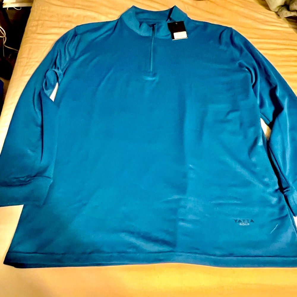 New Men’s Long Sleeve Golf Shirt